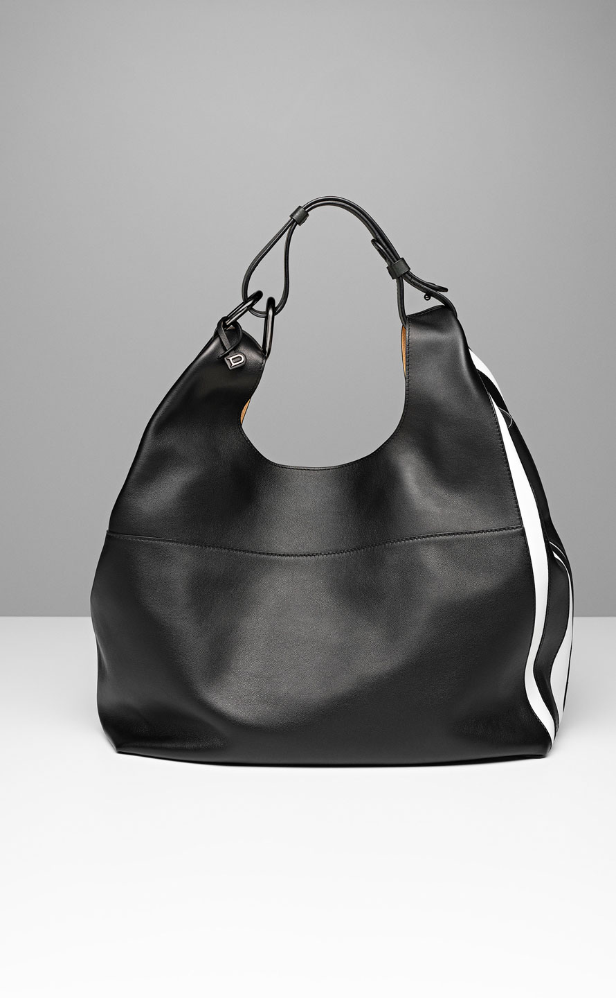 DELVAUX Femme Givry Shoulder Bag en Cuir en Noir