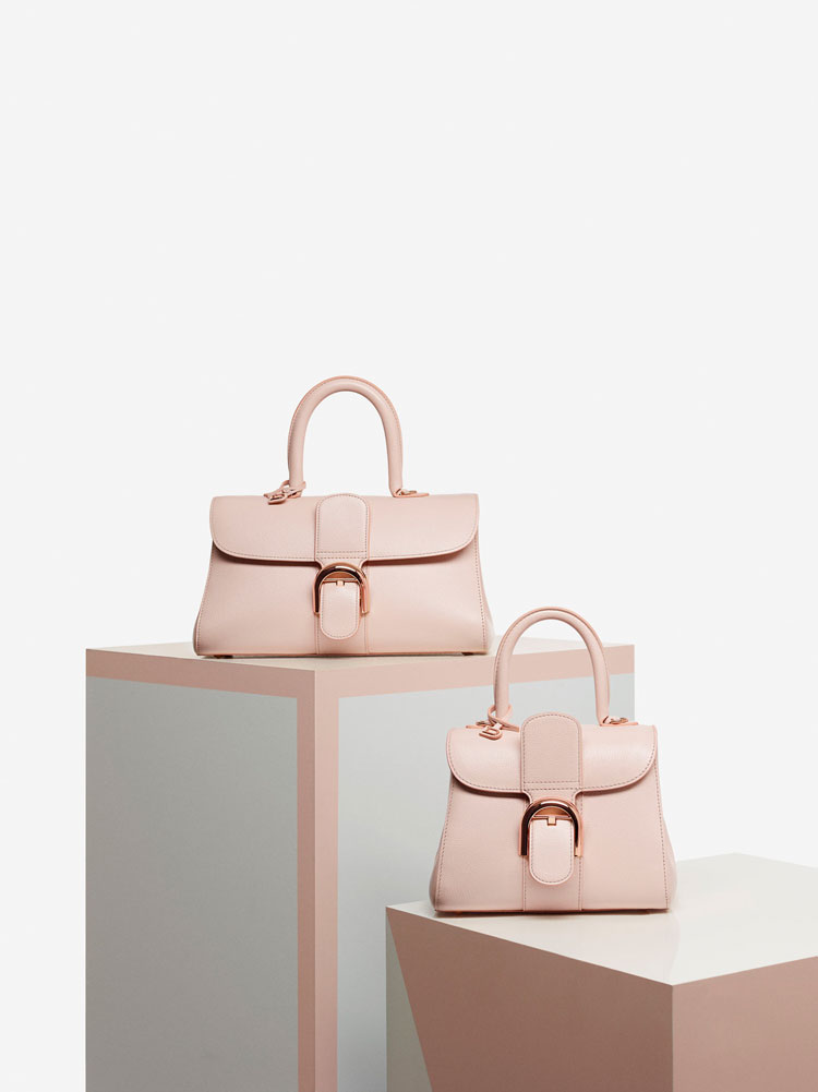 Delvaux Tempete Micro Patent Nude - NOBLEMARS